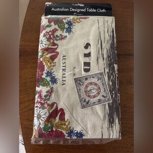 Australian Designed Table Cloth - NWT